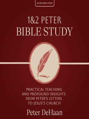 cover image of 1 & 2 Peter Bible Study